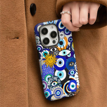 新品跨境适用iphone17pro二合一保护套temu希音菲林壳苹果14pm硬