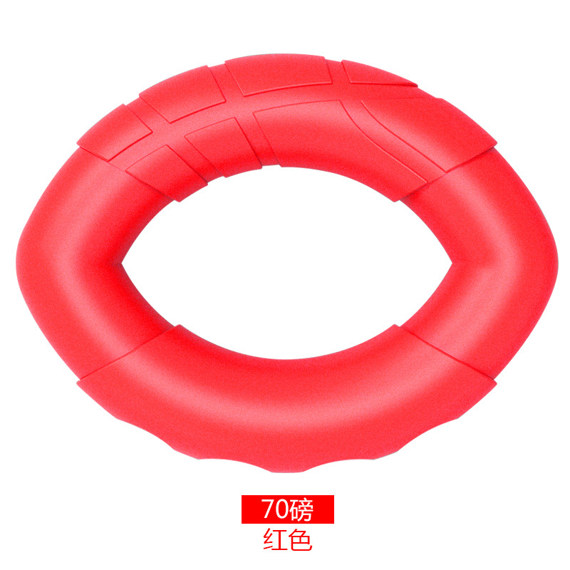 Anillo de agarre de silicona brazo entrenamiento muscular profesional mano fuerza rehabilitación dedo fuerza bola agarre equipo hombres ejercicio mano fuerza