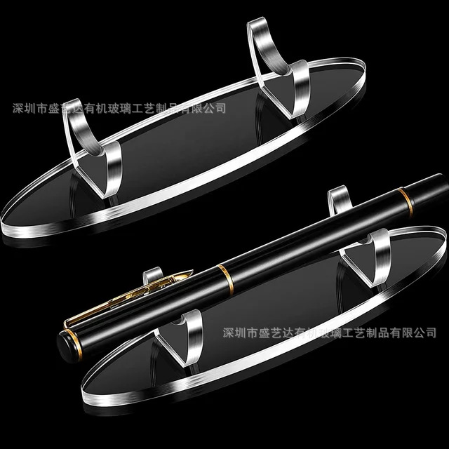 厂家直供亚克力笔架有机玻璃钢笔圆珠笔展示架眉笔化妆刷展示架-阿里巴巴