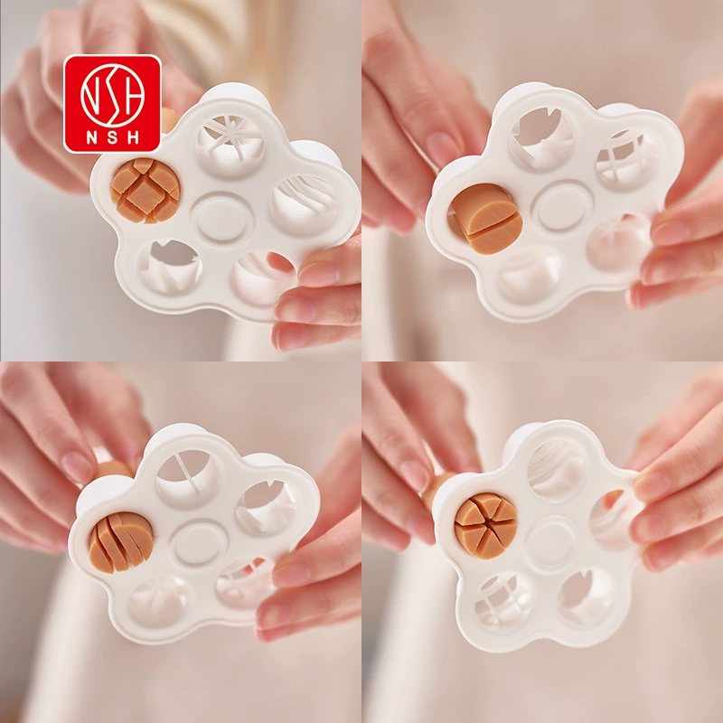 NSH 6267 Sausage shape diy handmade flower cutter ham sausage flowering tool multifunctional kitchen tool