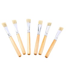 �����ͮ��P 6֧ľ�U�i��ë���Pˢ�����P���g��Ʒ�M�����b��ϰ�ˢ