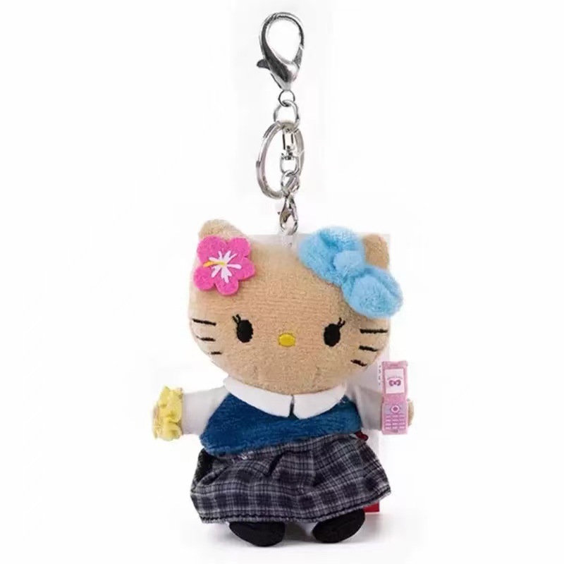 漫画アニメネット有名人同風KT猫大集合シリーズキーホルダー、女の子用バックパック飾り卸売|undefined