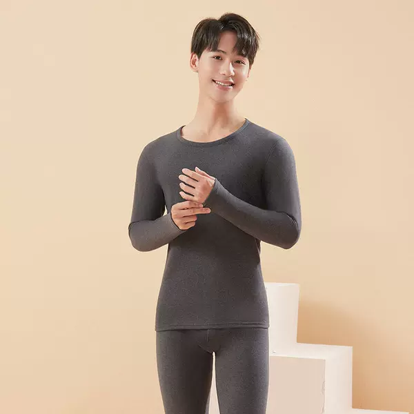 Men's - cashmere suit - gray