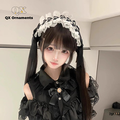 かわいい女の子のヘアアクセサリーロリータコミコン多目的クリップ女性のリボンヘッドバンド猫耳ヘアピン猫耳ヘアバンド