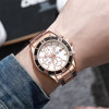 Swiss watch, quartz calendar stainless steel, 2023 collection