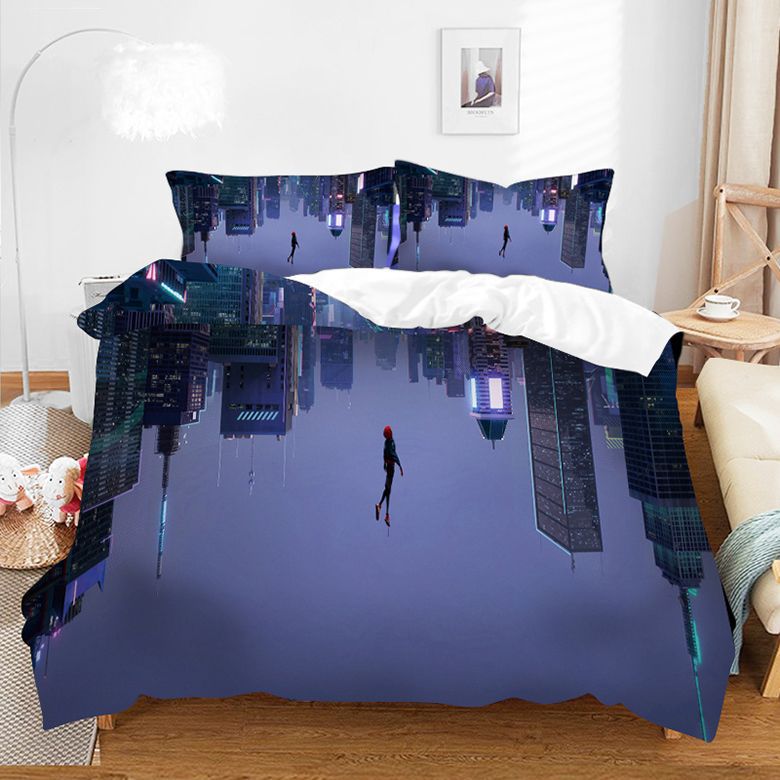 Conjunto de três quatro peças, capa de edredom pode ser personalizada_voghion.com