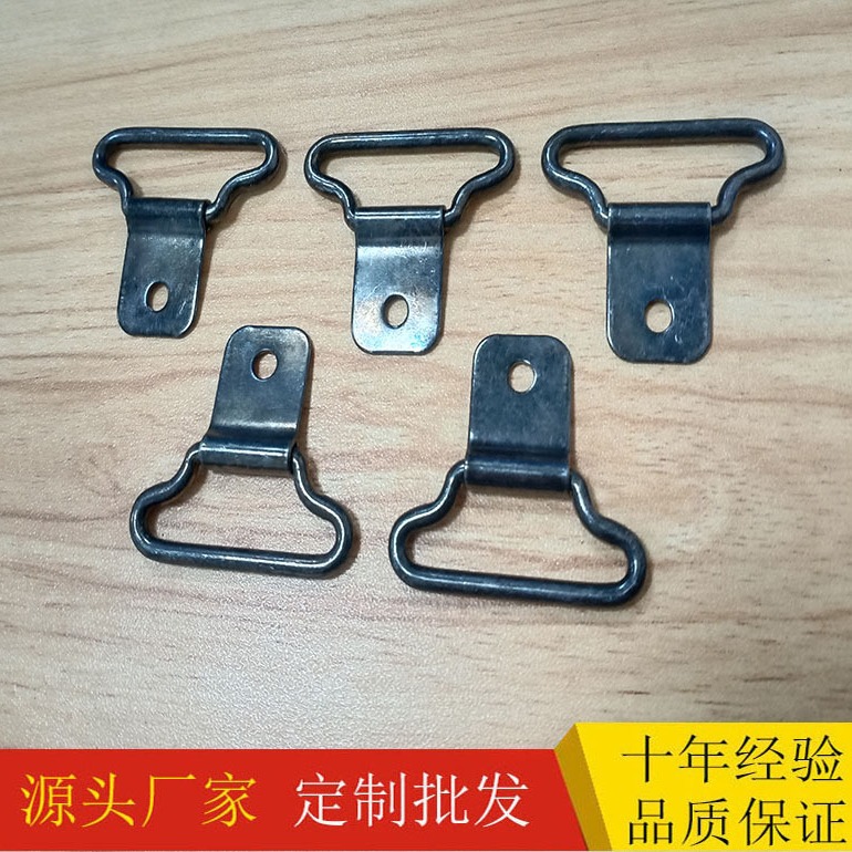 厂家直供箱包固定绑带挂钩 DIY金属夹扣 拉杆箱内里挂扣手袋