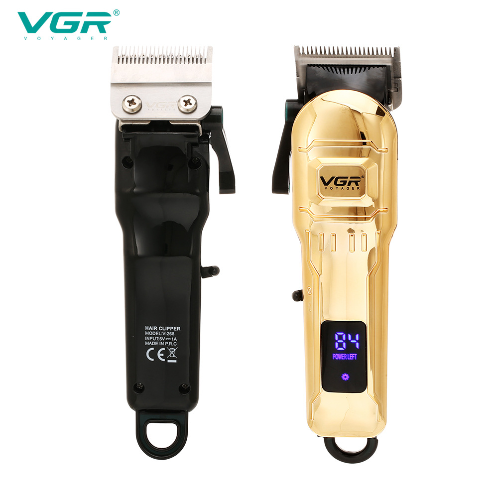 Tagliacapelli elettrico con display digitale LCD, rifinitore per capelli, apparecchio per la cura personale, versione export, tagliacapelli Salmon_voghion.com