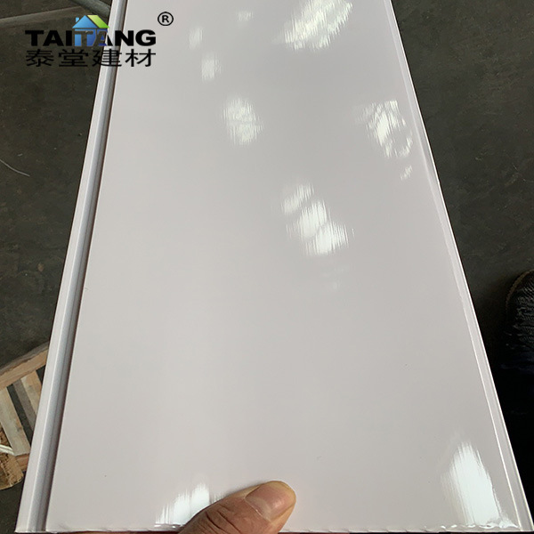 Sudáfrica venta caliente 300*6mm refuerzo de pvc, techo de plástico integrado