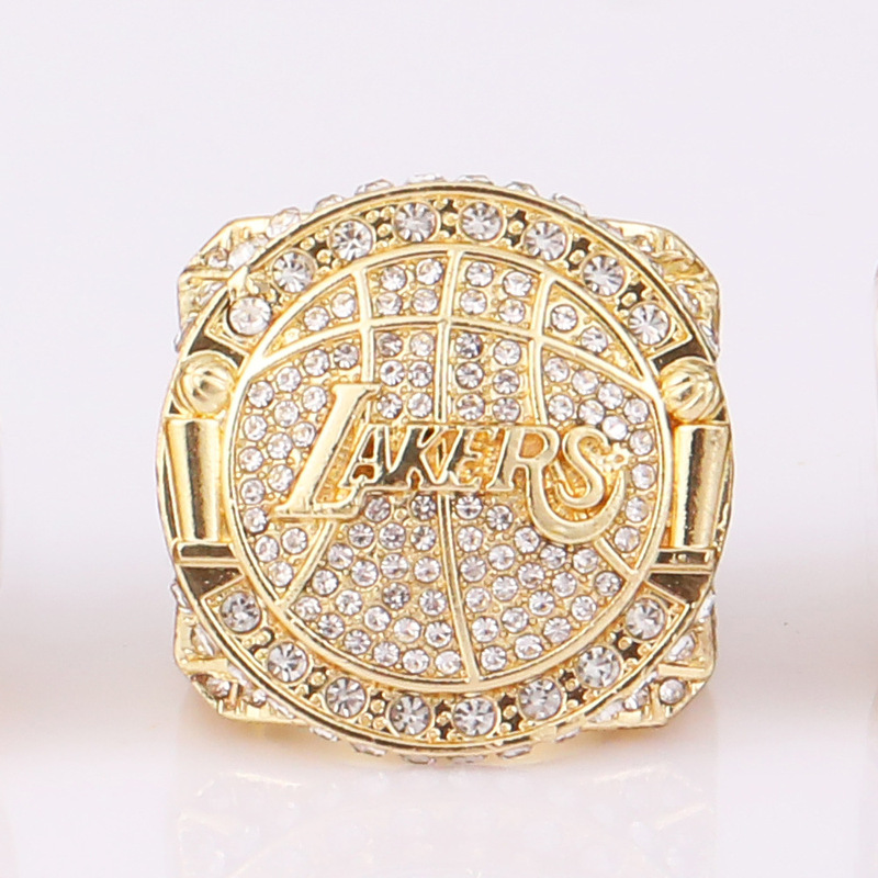 2010 NBA Los Angeles Lakers Championship Ring Kobe Bryant Basketball Ring Men's Diamond Ring Jewelry