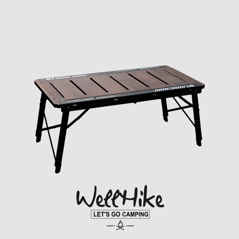 WELLHIKE アウトドア SWS ディープワイルド 3 ユニット IGT テーブル木製フレームポータブル折りたたみリフティング多機能コンビネーションテーブル|undefined