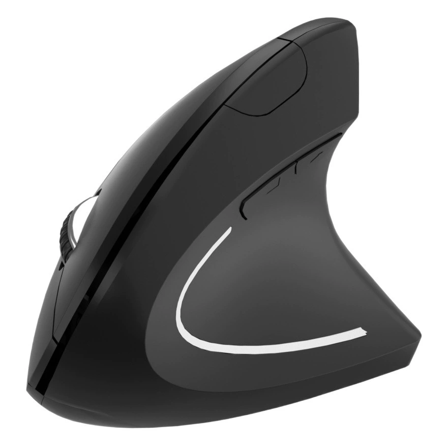 Оптовая продажа от производителя: беспроводная эргономичная вертикальная мышь, перезаряжаемая, бесшумная, пятого поколения, с поддержкой Bluetooth.