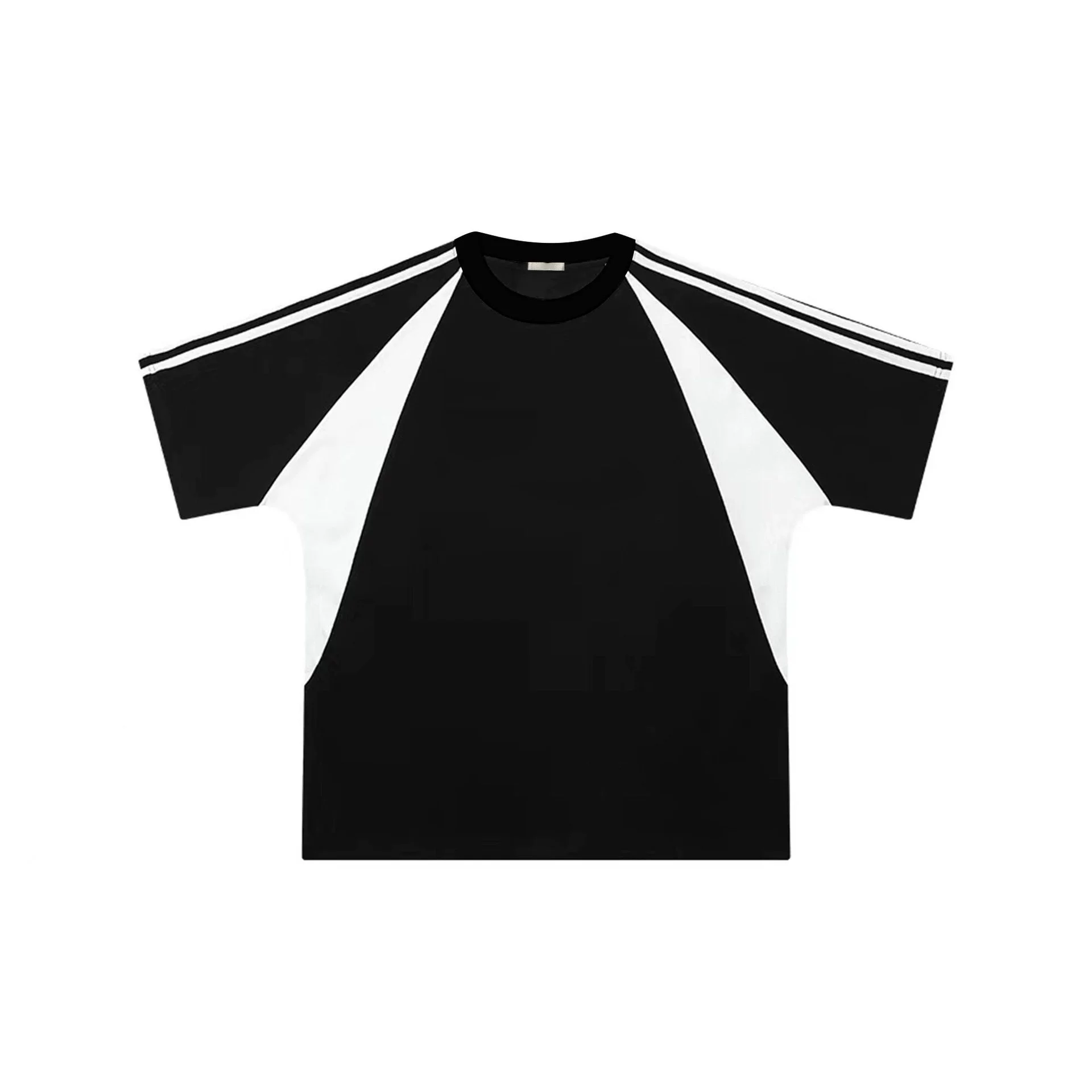 Трансграничная внешняя торговля 19 230-ногая расческа плотная супер гладкая хлопковая сращенная футболка Custom Logo