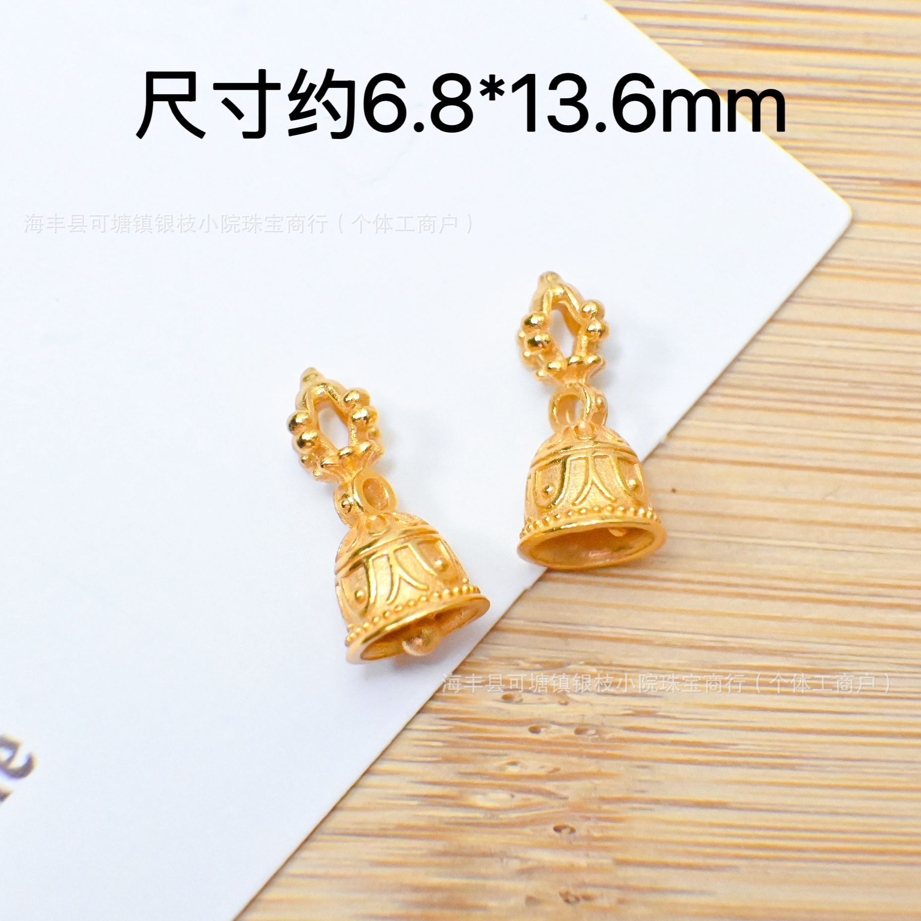 S925 Silver Ancient Gold DIY Through-Hole Accessories Butterfly Spacer Bead Pendant Pendant Beaded Bracelet Necklace Jewelry Wholesale