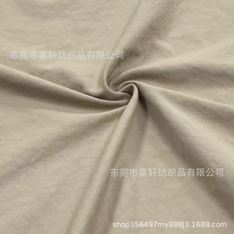 梭织 聚酯纤维免洗二三斜工装裤面料 休闲轻户外套帽子冲锋衣布料