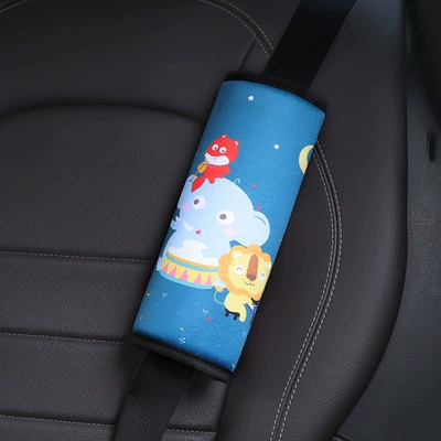 Seat belt shoulder pad Adjusting Fixer Cute Cartoon - animal-party-shoulder-pads