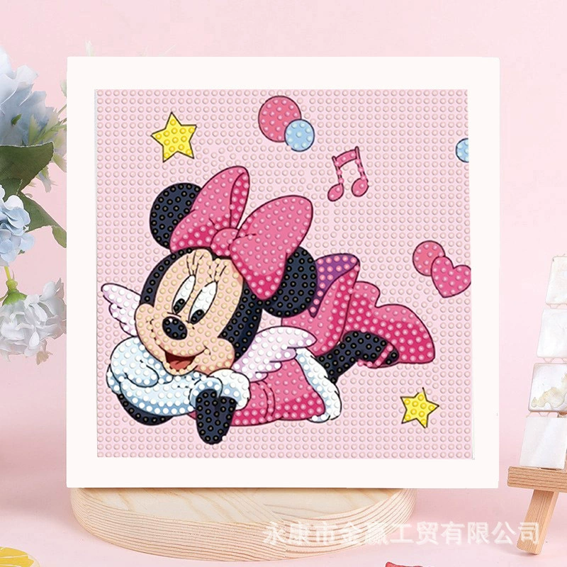 Мультяшная умная игрушка, DIY, новая коллекция, детское handmade diy, украшенная бриллиантами