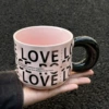 LOVE horizontal style (single cup)