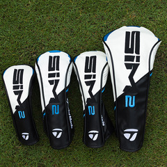 SIM2 ゴルフウッドクラブヘッドカバー ボールヘッドカバー フェアウェイウッド アイアン ウッドクラブ GOLF キャップカバー ボールヘッド保護カバー