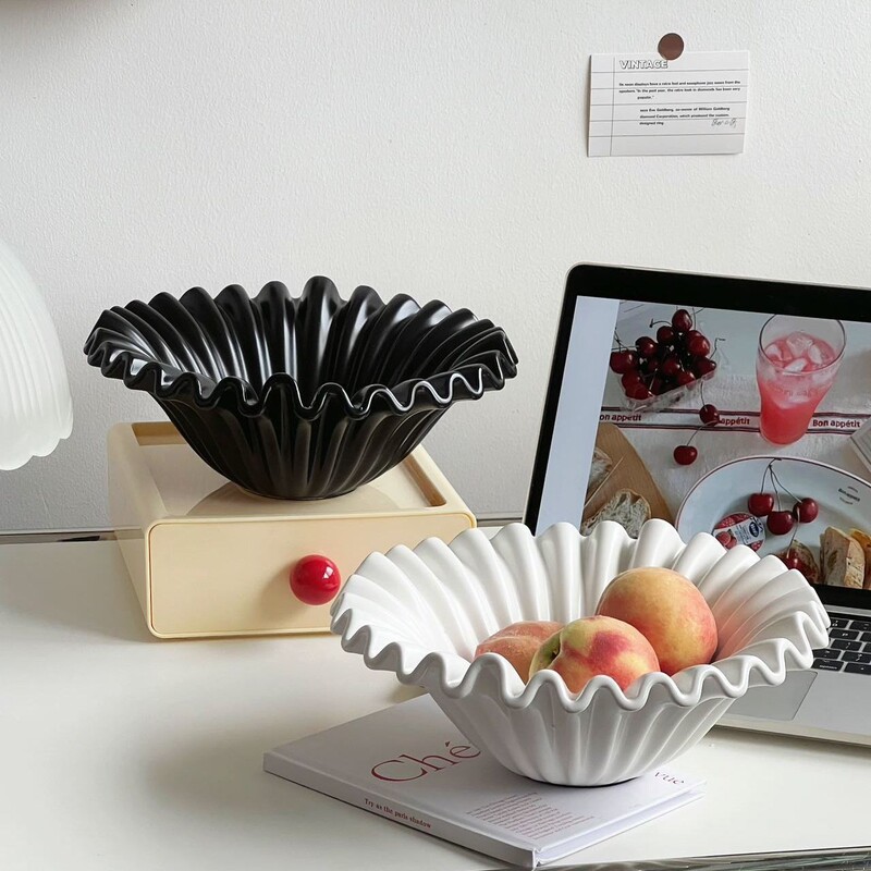 Foreign Trade Desktop Storage Table Art Ornaments Middle Ancient Decoration Tea Table Simple Modern Fruit Plate French Style