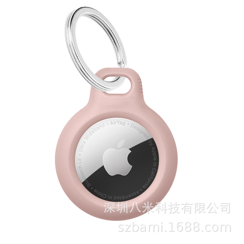 Aplicable a Apple airtag funda protectora airtags funda protectora Apple localizador anti-perdido dispositivo cordón ABS