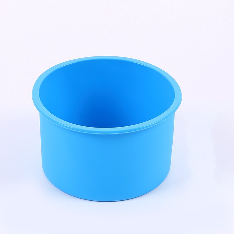 Molde redondo de la torta molde de silicona molde para hornear multi-tamaño pastel DIY hornear molde de la torta