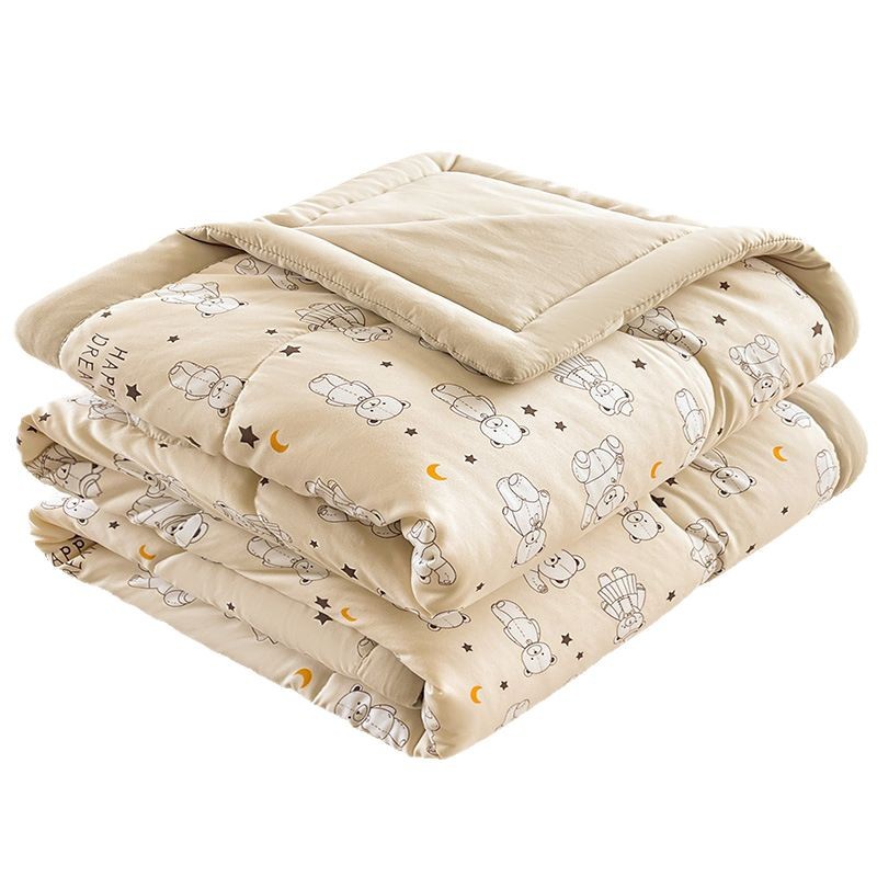 Colcha de verano impresa de clase A, colcha de aire acondicionado, colcha fina de verano, hilo de doble capa, colcha completa simple y doble, se puede lavar a máquina