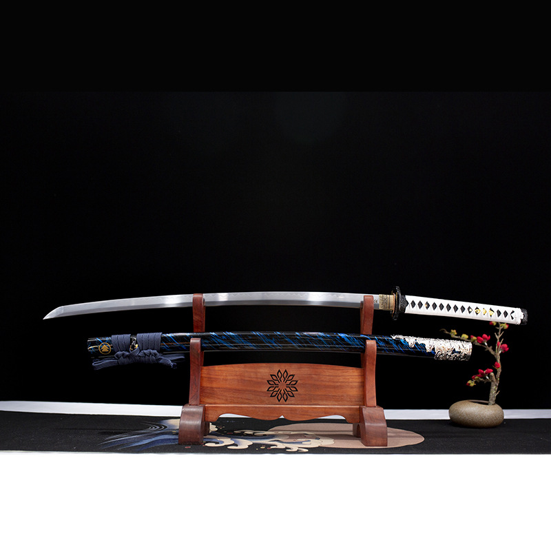 龙泉对马岛之魂日本刀东洋居合长刀武士短刀胁差外贸katana未开刃