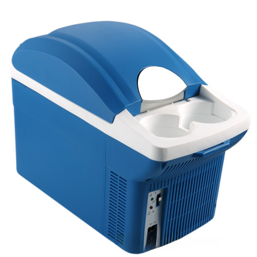 Somet 8L Car Refrigerator Mini Small Refrigerator Dual-Purpose for Car and Home 12V Automotive Refrigerator Portable