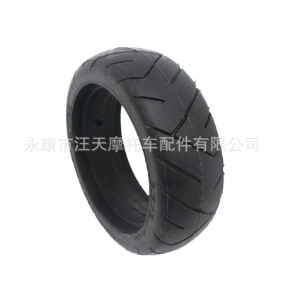 Carbon fiber electric scooter 5.5 inch solid tire 5.5x 2 non-pneumatic tire with plastic wheels aluminum wheels (Hub) - 55x2-solid-tire