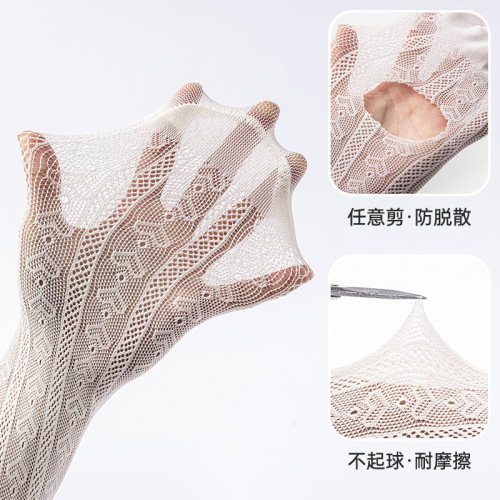 Girls kids white lace socks for jazz dance party stage preformance Hollow out Thin Love Lolita  Pantyhose for kids children white mesh Leggings Baby Socks