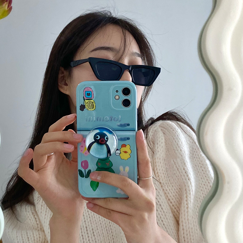 20g Weight Mobile Phone Universal Applicable Brands Airbag Bracket Classification Crystal Ball Material Animal Pattern Cute Style Animal Crystal Ball Cute Mobile Phone Universal Airbag Bracket 3