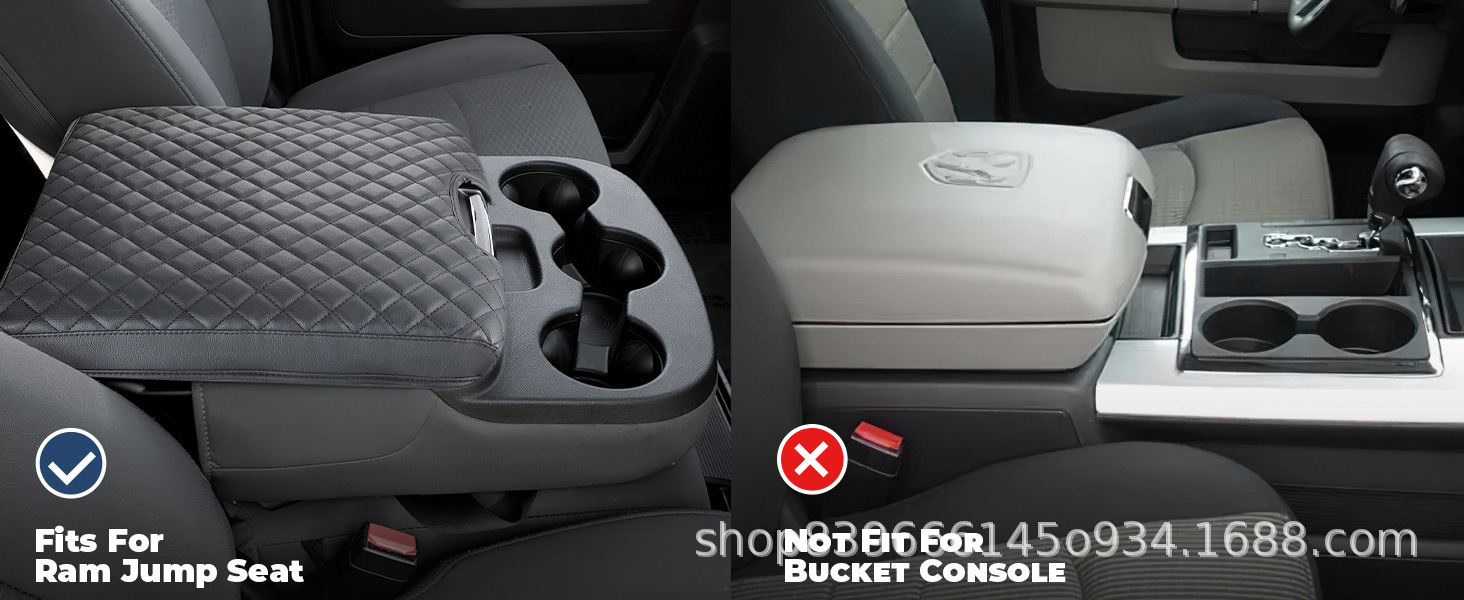 Suitable for Dodge Ram 2013-2024 Ram2500/3500/1500 Car Armrest Box Armrest Pad