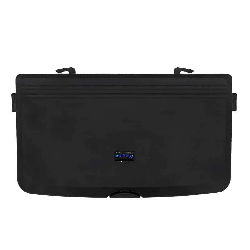 Dinner plate for car, foldable tubing, laptop