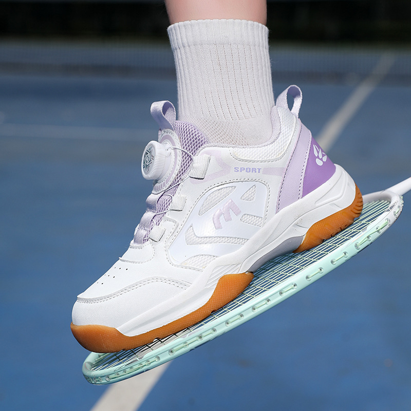Girls' mesh badminton shoes, breathable summer sports shoes, professional training shoes, rubber-soled table tennis shoes, tennis shoes Girls' mesh badminton shoes, breathable summer sports shoes, professional training shoes, rubber-soled table tennis shoes, tennis shoes