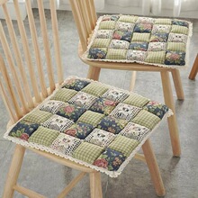 家用精美椅子坐垫四季通用办公室椅垫坐垫屁股垫田园椅垫椅子垫