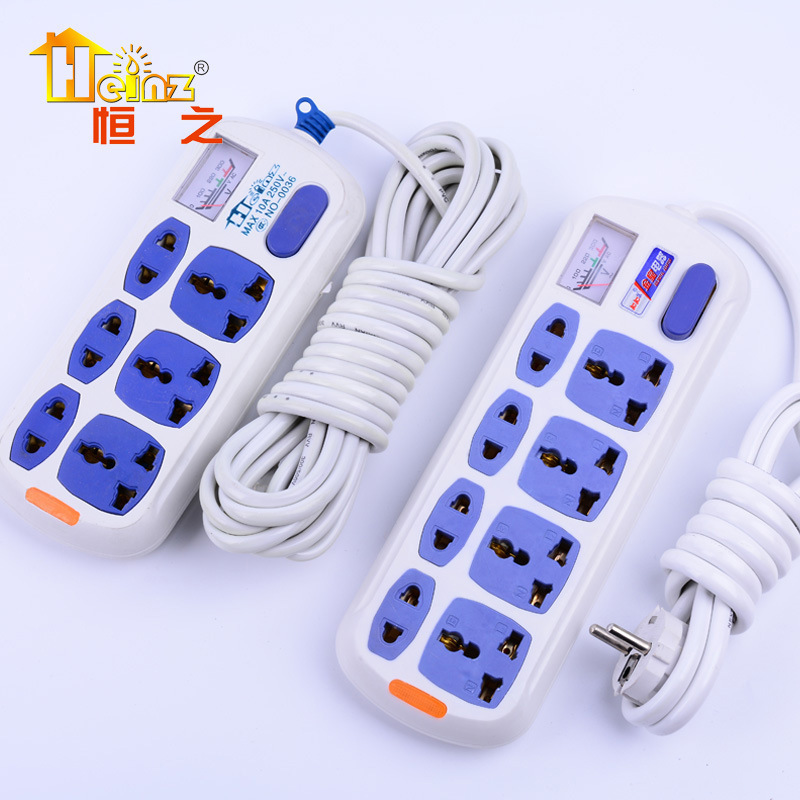Exportación de Oriente Medio árabe 036 con voltímetro voltímetro poroso enchufe indicador de lámpara de cableado