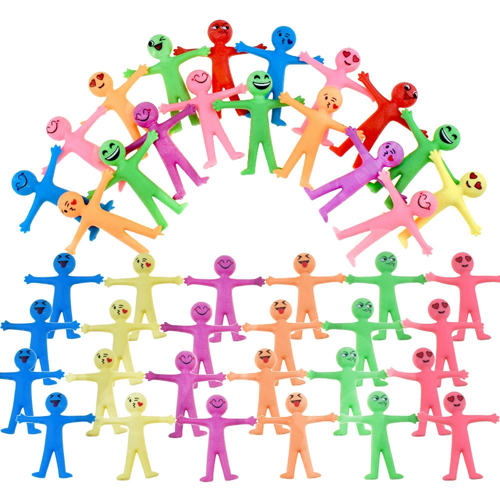 Новые и уникальные разноцветные эластичные фигурки-антистресс из ТПР, игрушки-куклы, пособия для раннего развития и обучения счету, товары для трансграничной торговли.