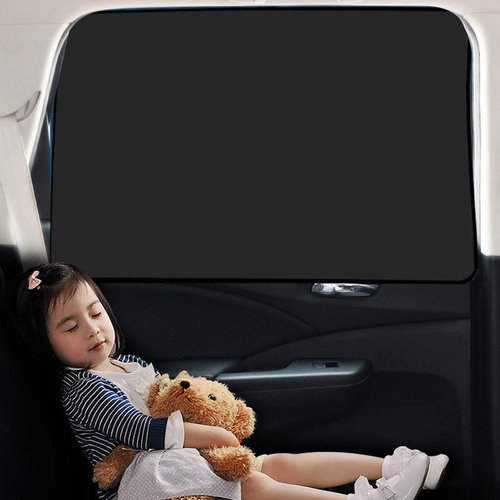 Car Curtain Magnetic Side Window Car Sun Shade Universal Rear Suction Cup Sun Protection and Insulation Car Shade