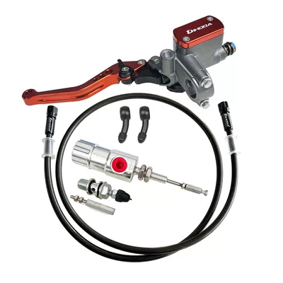 square pump clutch kit, cable-operated: Other brake systems - orange-a