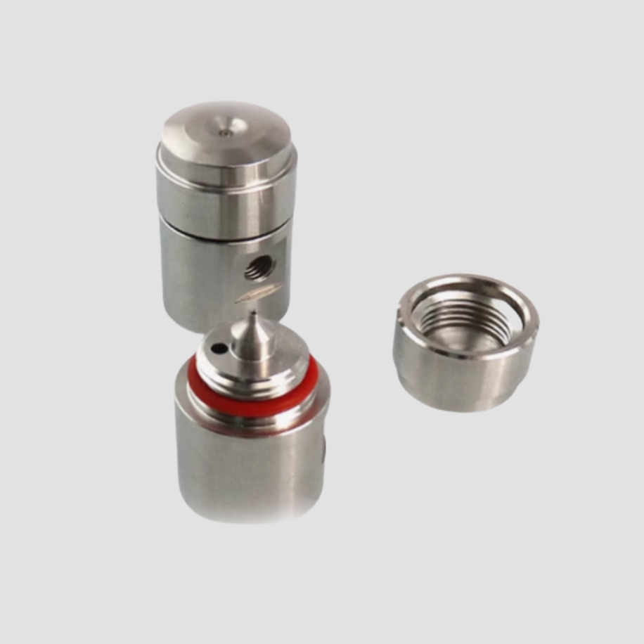 微型虹吸圆形喷嘴除尘消毒喷雾枪专用喷嘴造纸加湿喷雾食品消毒