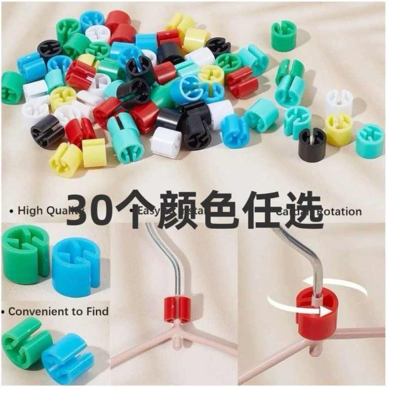 Индивидуальные бирки для одежды, 30 цветов, без печати, круглые, для указания размера, прямые поставки с фабрики, стабильные поставки.