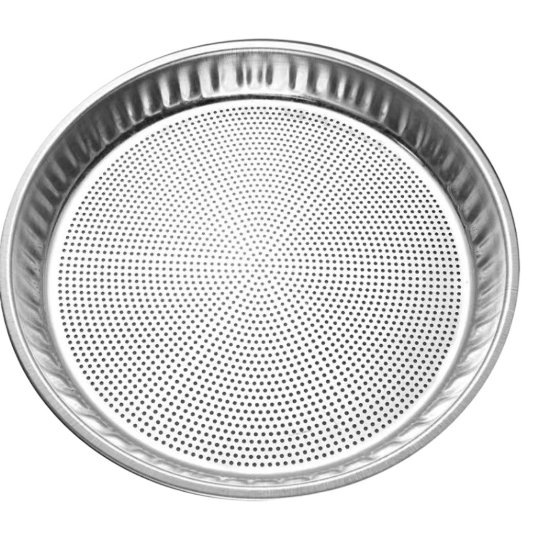 Сто цветочное железное сито 52cm/45cm мука сито рисовое сито круглые отверстия сито большие отверстия сито для сушки