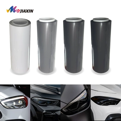 Cross-border car TPU blackened light film PPF headlight protective film scratches automatic repair protective car light transparent car film (Car headlight protective film)