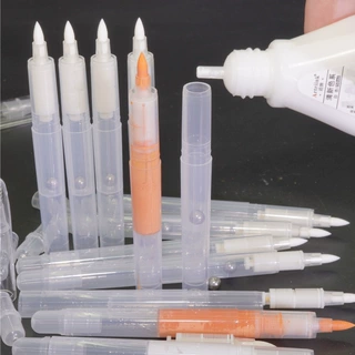 儿童直液式丙烯马克笔透明空笔软头学生diy不透色可叠色美术专用