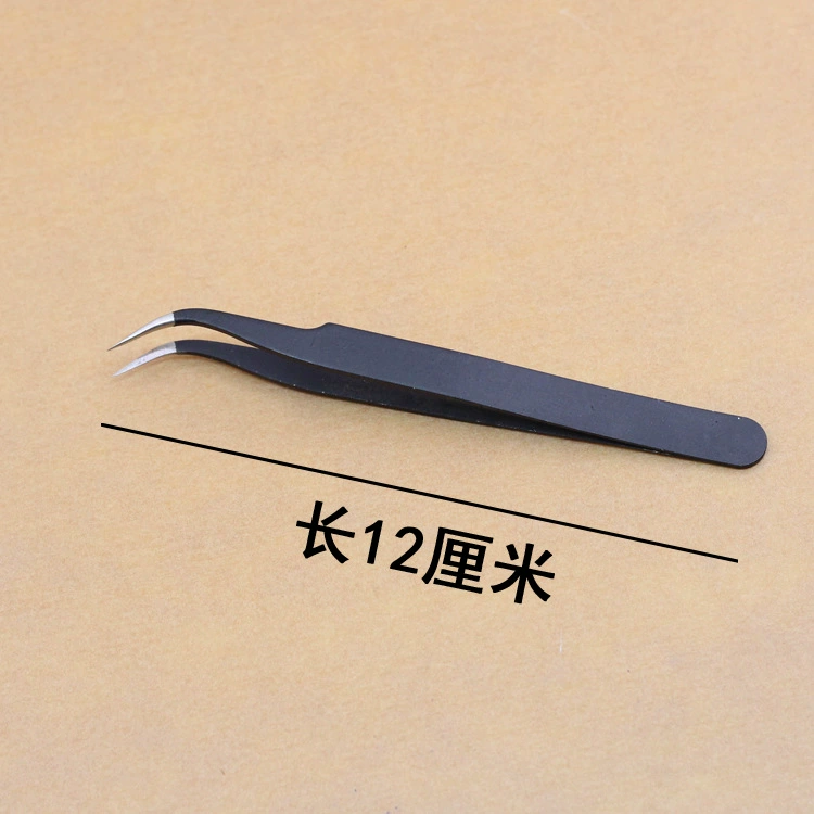 Anti-static tweezers, DIY, increased thickness