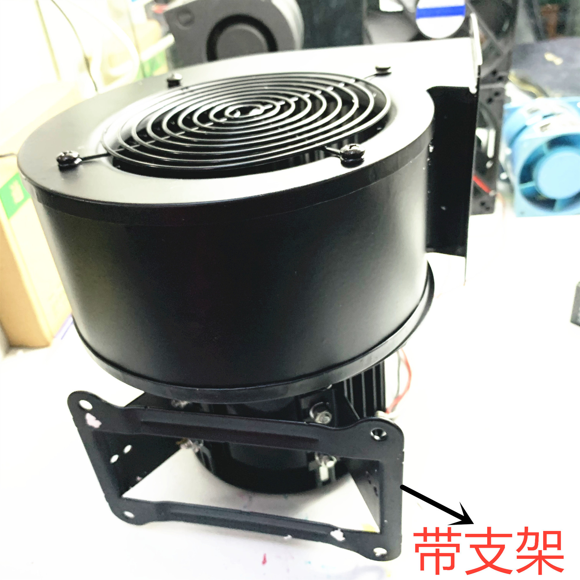 轴流风机150FLJ7离心风机2800r/min铁叶耐高温220V电子电机320W