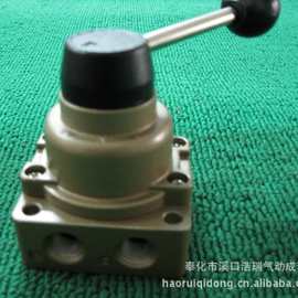 K34R6-08三位四通手转阀 三位四通气动手动阀