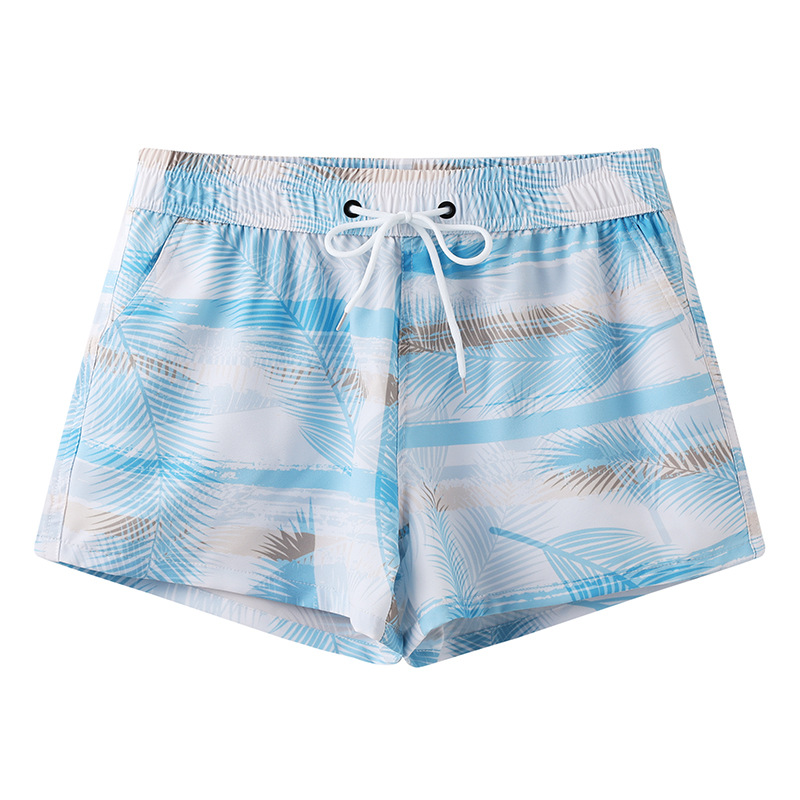 Pantalones de playa para hombres, pantalones grandes, secado rápido, pareja de vacaciones en la playa, pantalones cortos largos de mujer, pantalones de baño de spa.
