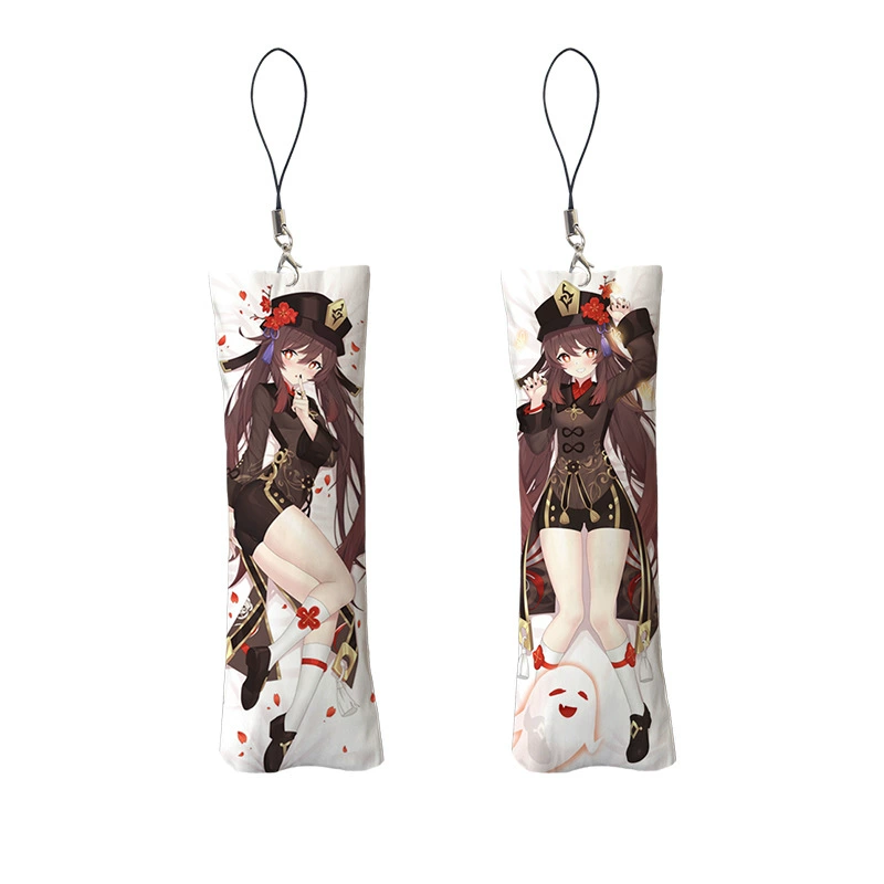 [小抱枕钥匙扣迷你挂件Mini Dakimakura魈钟离八重子书包挂件] → мини-подушка брелок ключей маленький подвесной брелок рюкзачок